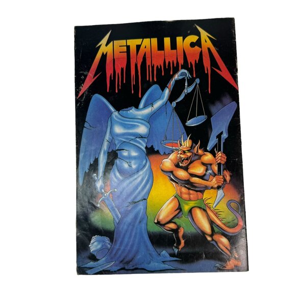 Vintage Metallica Rock N Roll Comics #2 Comic Book 1989 Revolutionary Comics - Picture 5 of 5